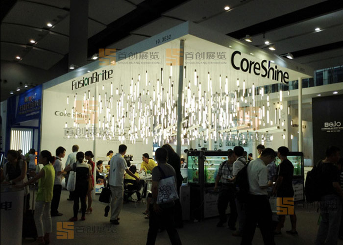 深圳中光 光電照明展會裝修設計(圖2)