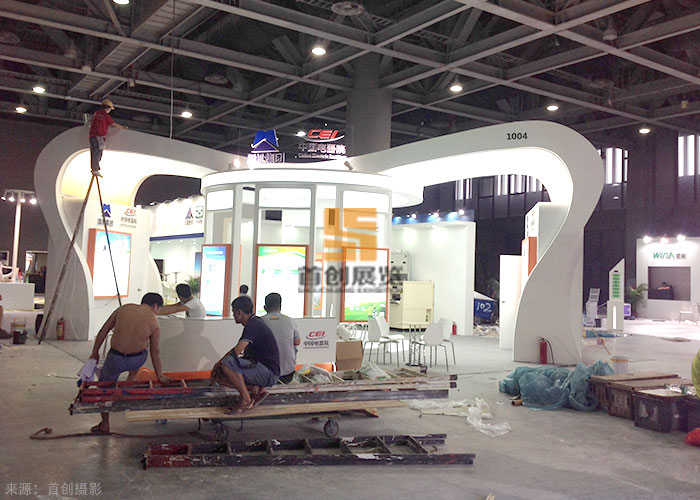 國機集團 建材展覽搭建設計(圖2)