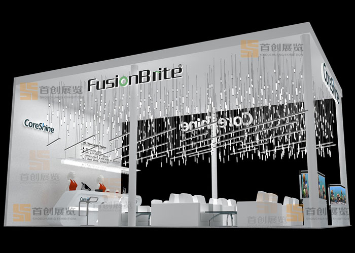 深圳中光 光電照明展會裝修設計(圖1)