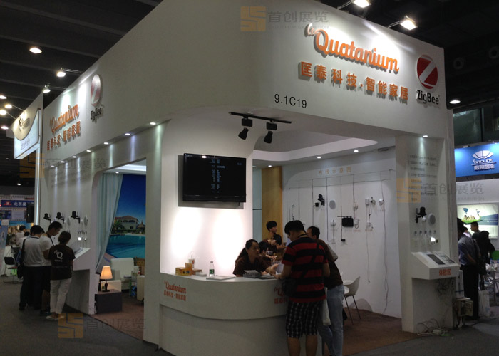 匡泰 光電照明展位展臺設計(圖2)